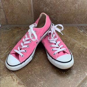 Pink Low Top Converse